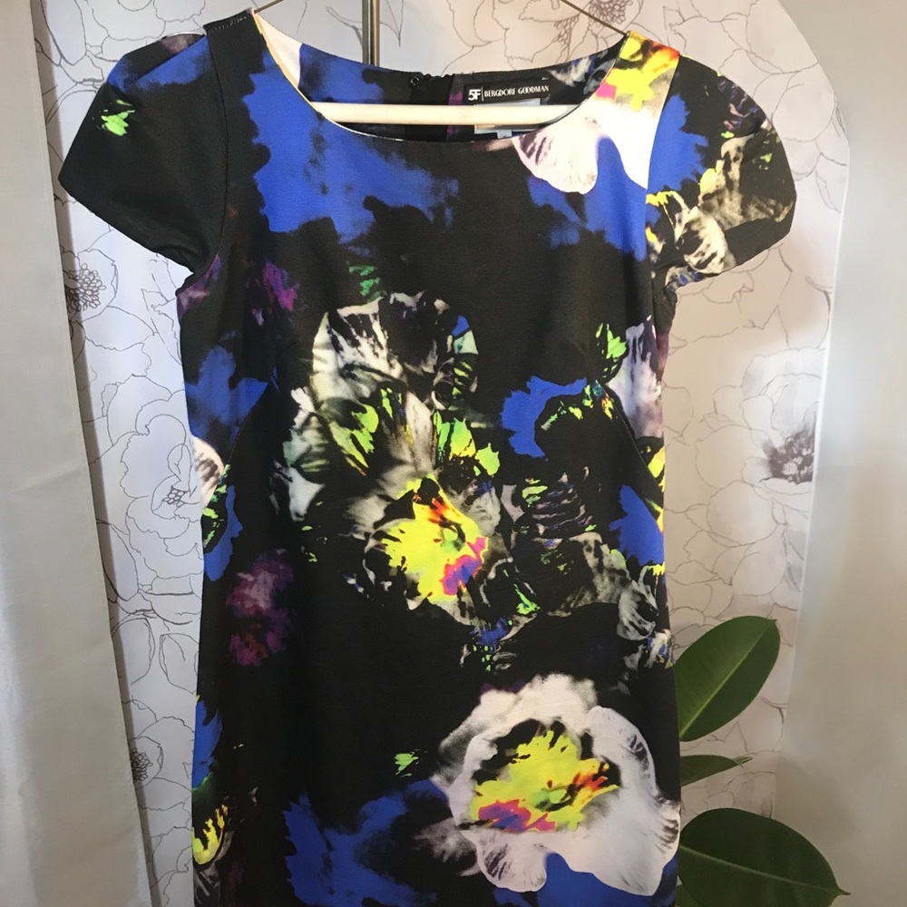 Bergdorf Goodman abstract dresss